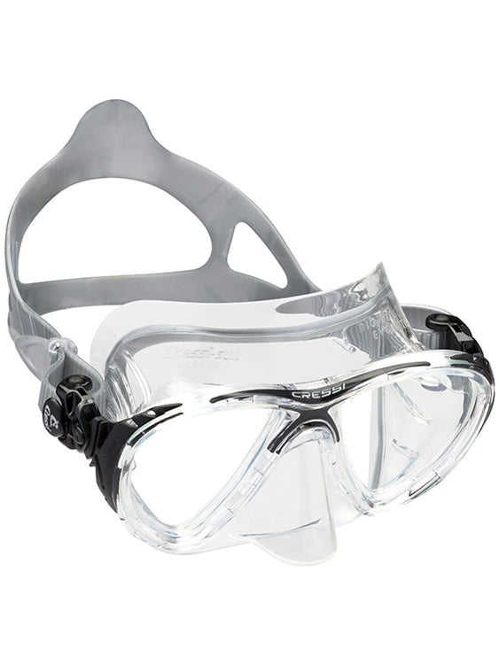 Cressi Big Eyes Evolution Crystal Dive Mask Clear Black