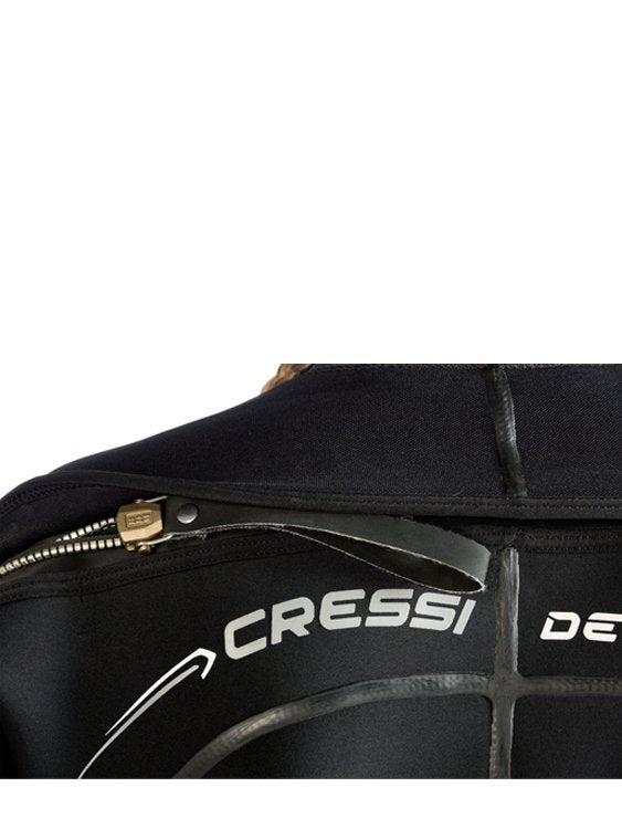 Cressi Desert Drysuit Mens Zip Close Up