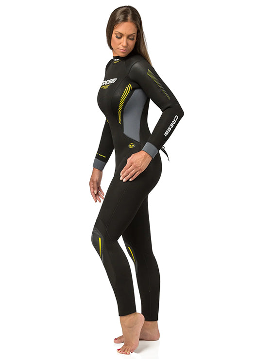 Cressi Fast 5mm Wetsuit Womens Side