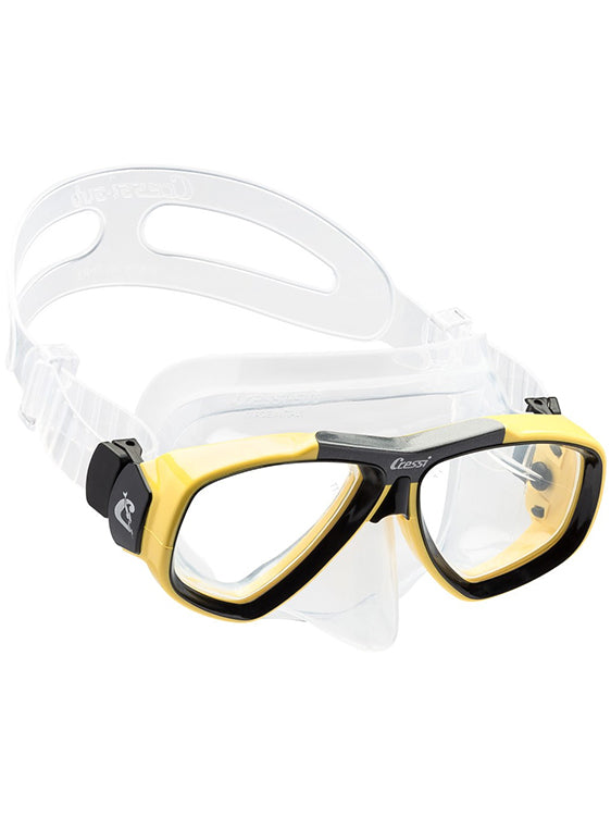Cressi Focus Mask Clear Yellow
