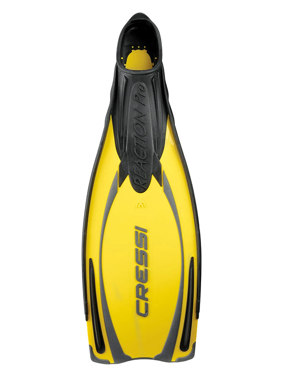 Cressi Reaction Pro Full Foot Fins Yellow