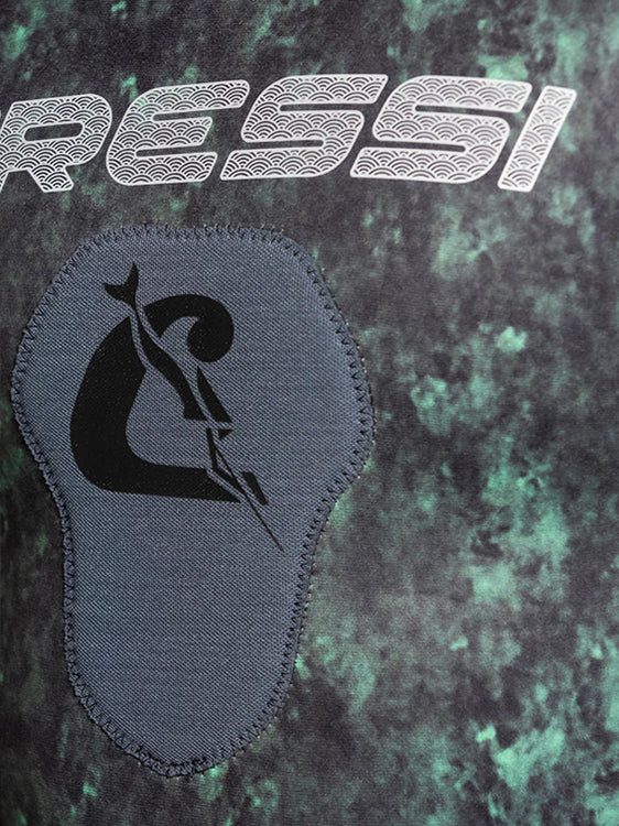 Cressi TokugawaXTR 3mm 2-Piece Freediving Wetsuit Mens Front Detail