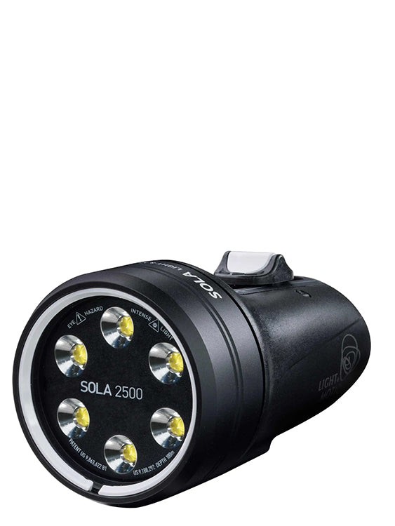 Light & Motion Sola 2500F Dual Video GoPro Tray (5000 Lumen) Single Unit