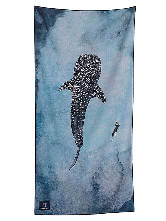 Ocean Armour Whale Shark Beach Towel