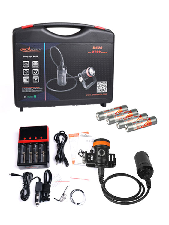 Orcatorch D620 V2.0 Canister Torch Kit
