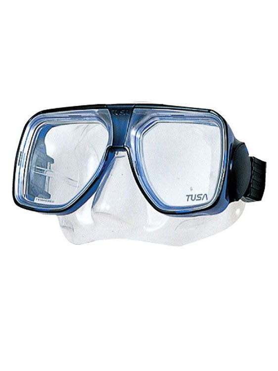 TUSA Liberator Plus Dive Mask Clear Blue CBL