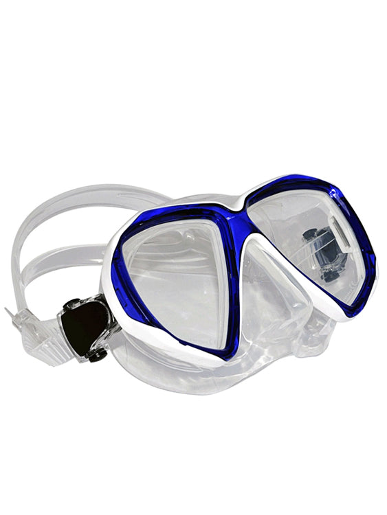 Apollo SV-2 Pro Dive Mask - Clear/Blue/White