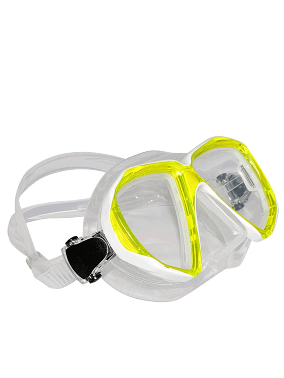 Apollo SV-2 Pro Dive Mask - Clear/Yellow/White