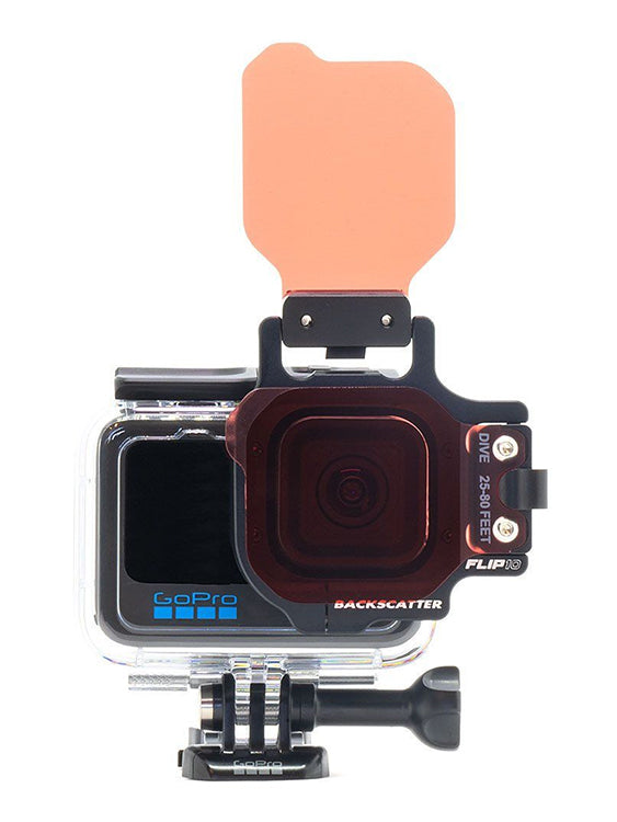 Flip 10+ Pro Package with Dive & Deep FIlters & +15 MacroMate Mini Lens Equipped