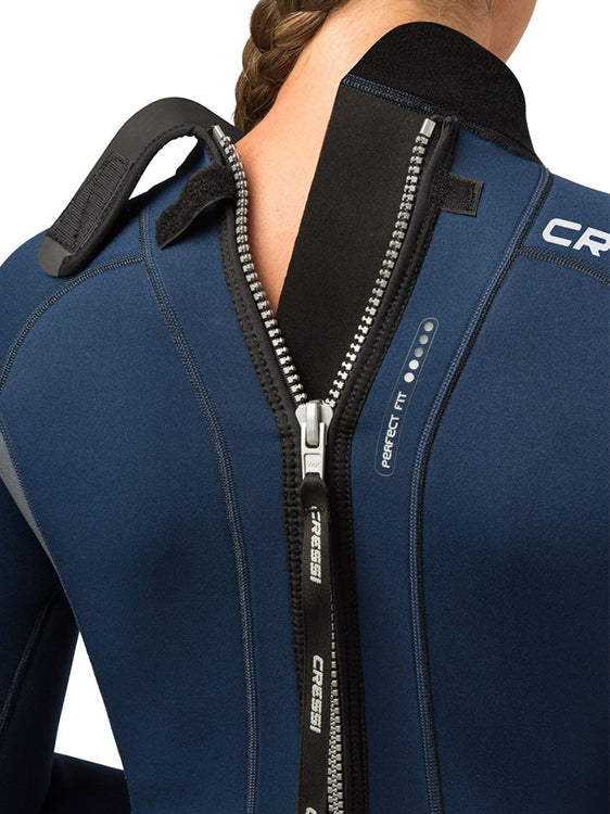 Cressi Fast 3mm Wetsuit Womens Back Zip