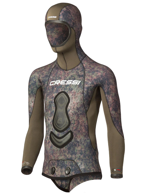 Cressi Seppia 3.5mm 2 Piece Open Cell Wetsuit Mens Top