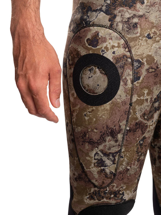 Cressi Tecnica 3.5mm Wetsuit Mens Leg Detail