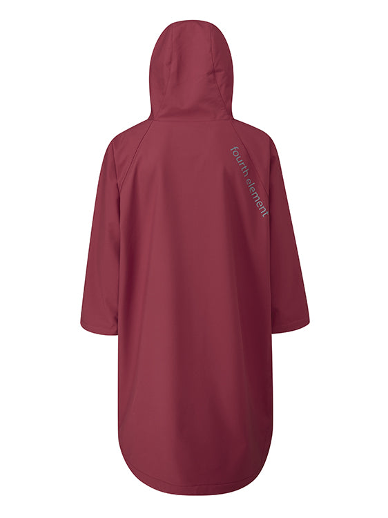 Fourth Element Storm Poncho Red Back 