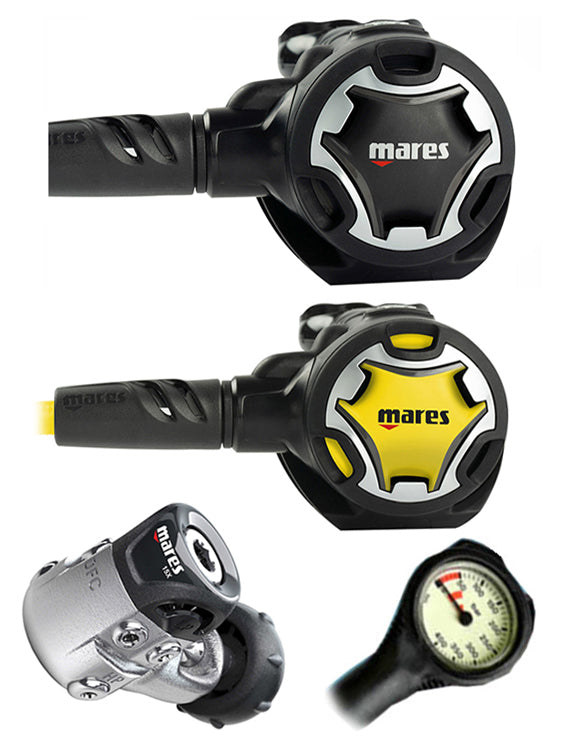 Regolatore Sub Mares Dual Octopus - Secondo Stadio, VAD, Superflex