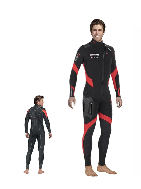 mares 5mm ウェットスーツ　170cm 70kg程度　ブラック レッド Mares Flexa 5/4/3mm Wetsuit Mens ($295) | ODG Australia