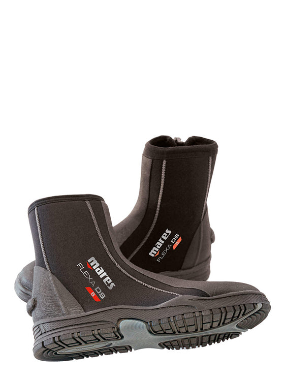 thumbnail image 2 of Mares Classic 5mm Neoprene Dive Boots - Rubber Sole, Side Zip For Men & Women 2 of 11