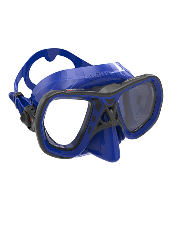 Mares Pure Instinct Spyder Freediving Mask Blue
