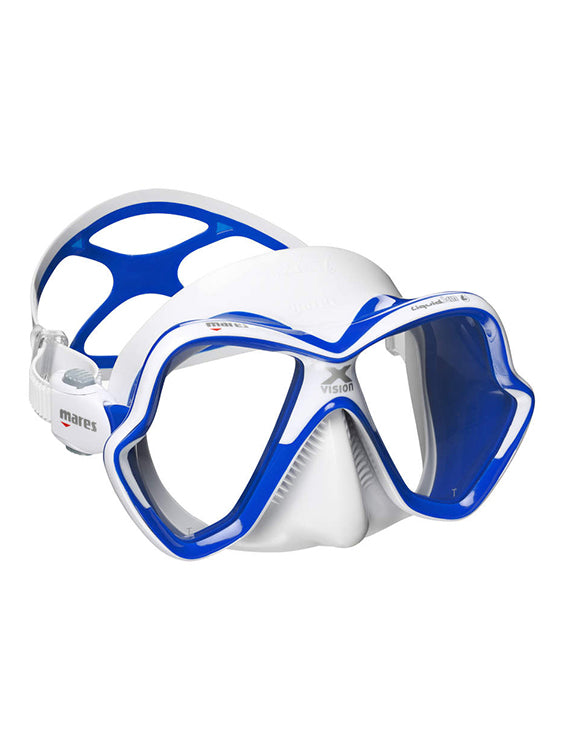 Mares X Vision Ultra Liquidskin Mask Blue White White 