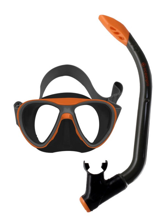 Ocean Pro Bondi Kids Snorkel Set Orange