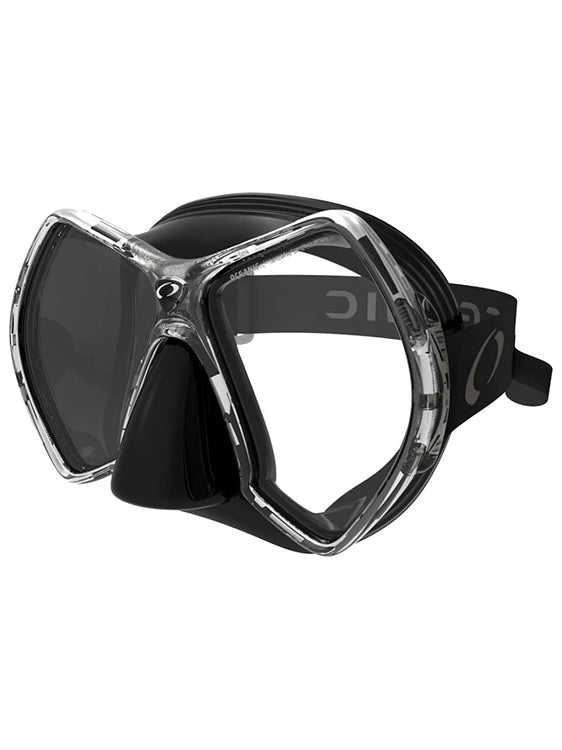 Oceanic Cyanea Dive Mask - Black / Titanium