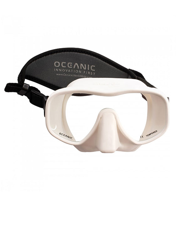 Oceanic Shadow Dive Mask - White