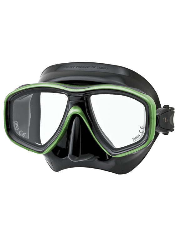 Tusa Freedom Ceos Mask (M-212) - Black/Siesta Green (BK/SG)