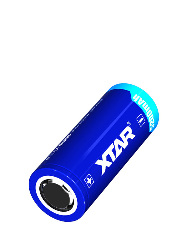 XTAR 26650 Rechargeable Li-ion Battery 5200mAh 