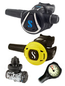 Scubapro Regulator Set: MK17 Evo 2 (DIN or Yoke) / C370 / Octopus & Free Termo Gauge