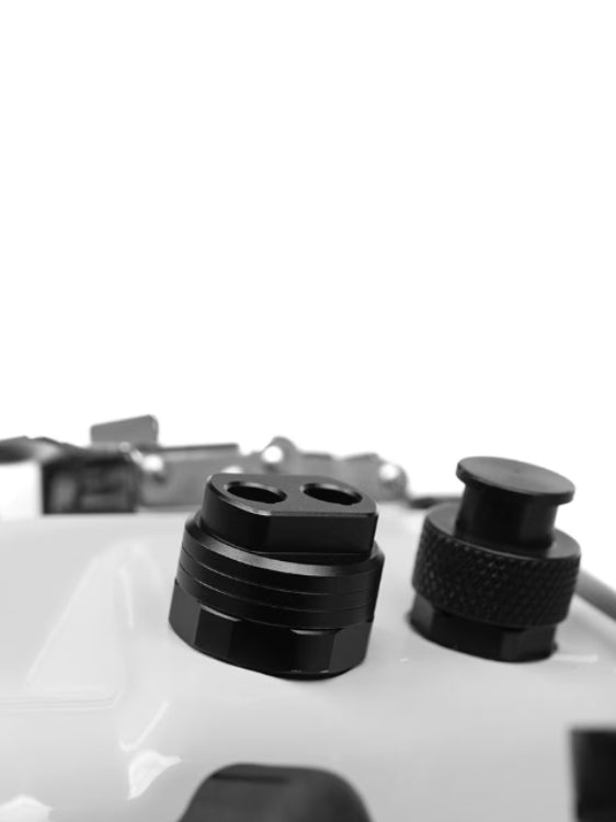 Backscatter M16 Dual Optical Bulkhead Adapter for Smart Control Flash Triggers