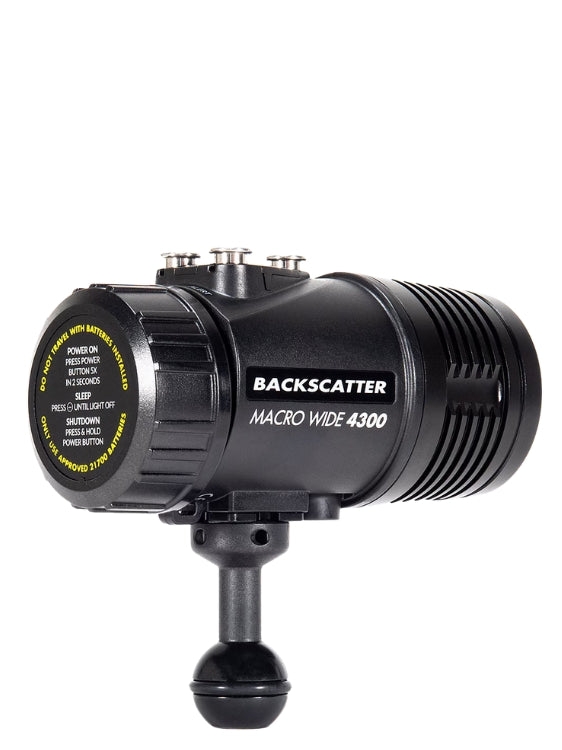 Backscatter Macro Wide 4300 Underwater Video Light MW-4300