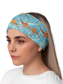 Caitlin Grace Head Buffs Leopard Shark Blue