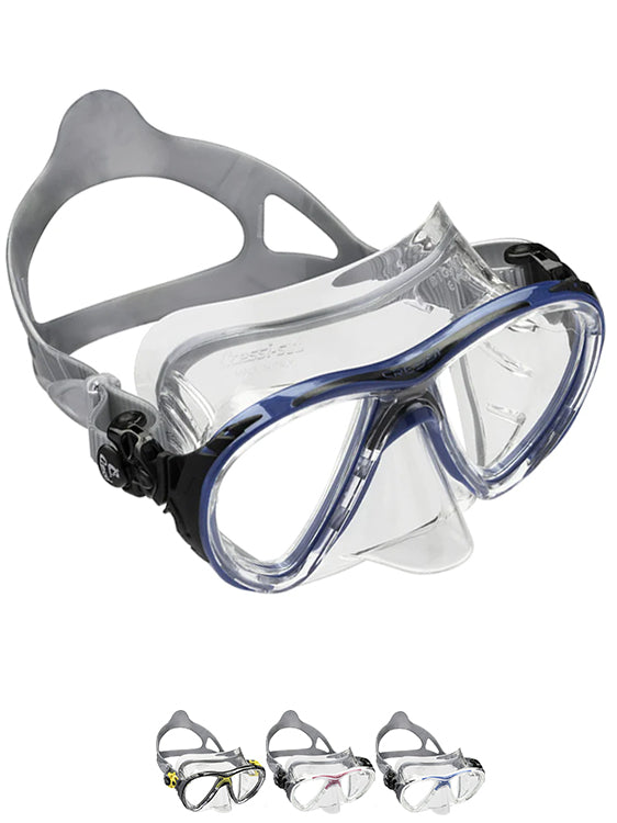 Cressi Big Eyes Evolution Crystal Prescription Dive Mask (249) ODG