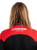 Cressi Endurance 5mm Long Sleeve Shorty Wetsuit Back Detail
