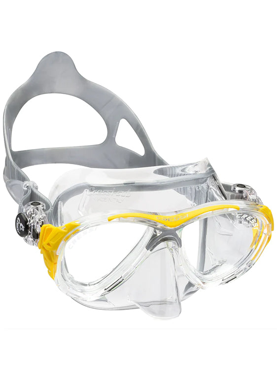 Cressi Eyes Evolution Crystal Mask Clear Yellow