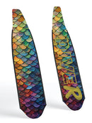 DiveR Freediving Fin Blades - Parrot Fish