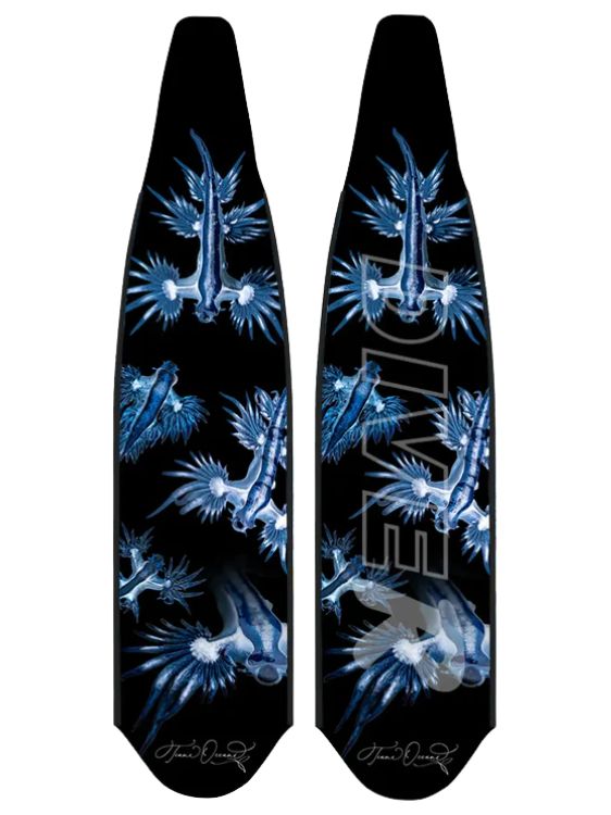 DiveR Blue Dragons Front Back