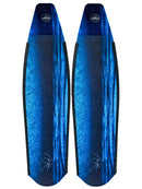 DiveR Freediving Fin Blades - Blue Vista