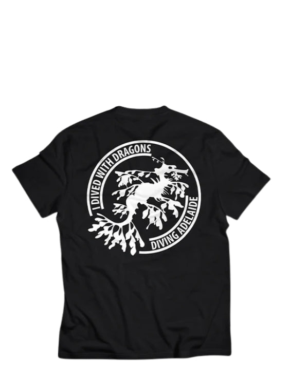 Diving Adelaide I Dived with Dragon T-Shirt Back