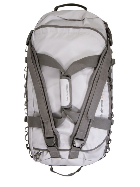 Fourth Element Expedition Bag Grey 120L Top
