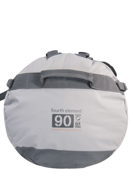 Fourth Element Expedition Series Duffel Bag Grey 90L Side
