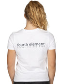 Fourth Element Ladies Escape the Ordinary T-Shirt White Back