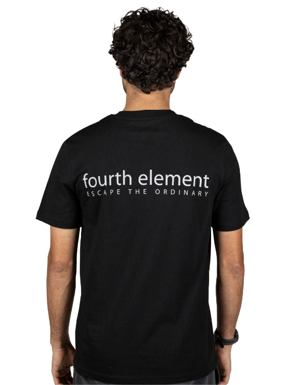 Fourth Element Mens Escape the Ordinary T-Shirt Black Back