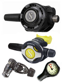 G260 Carbon MK25 Black Tech S600 Octopus Regulator Set Yoke