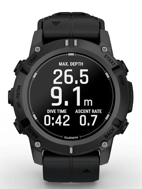 Garmin Descent G2 Dive Computer Black ($1079) | ODG Australia