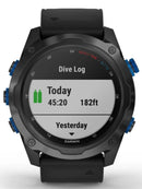 Garmin Descent Mk2i Front Dive Log
