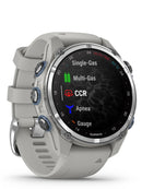 Garmin Descent Mk3 43mm Dive Computer Side Mode Screen