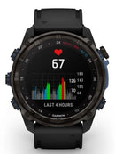 Garmin Descent Mk3i 51mm Carbon DLC Titanium Front Heart Rate