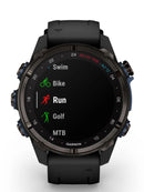 Garmin Descent Mk3i Carbon DLC Titanium Dive Computer Front Fitness