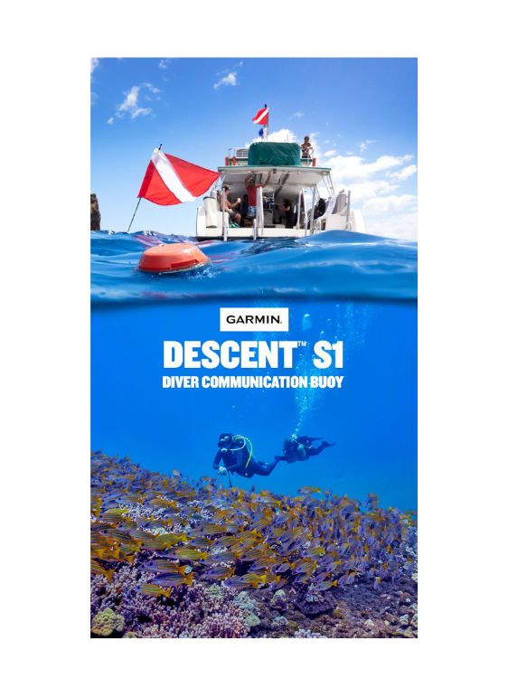 Garmin Descent S1 Diver Communication Buoy
