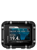 Garmin Descent X30 Dive Log Screen